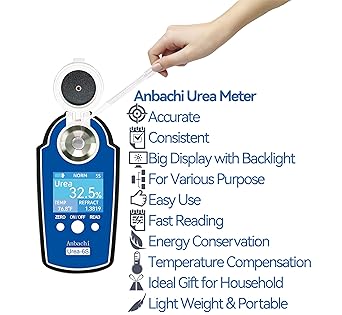 Refractómetro digital de urea automotriz Adblue