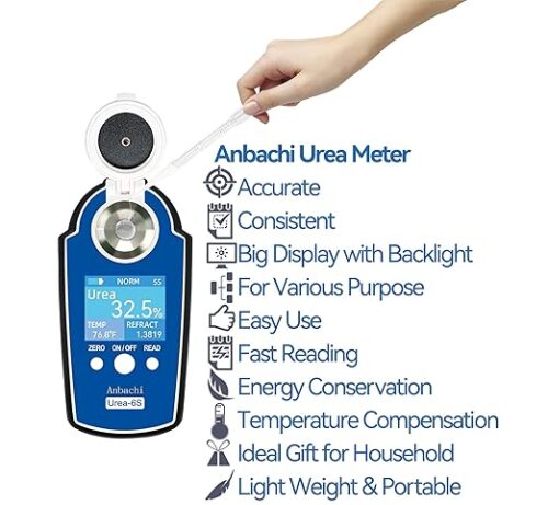 Refractómetro digital de urea automotriz Adblue Anbachi
