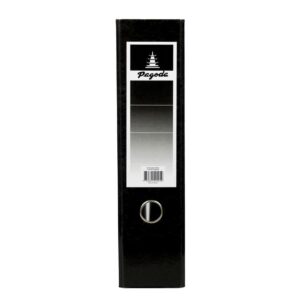 Archivador Plastificado Pagoda Oficio Lomo Ancho Negro