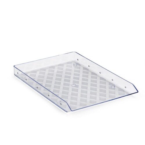 Bandeja Plástica Maxcril 1 Piso Cristal