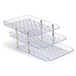 Bandeja Triple Maxcril Articulable Cristal