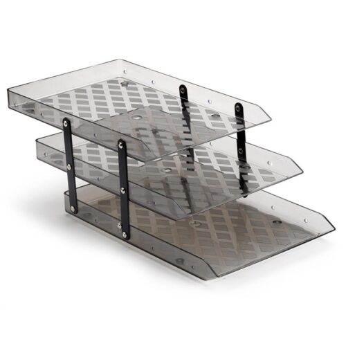 Bandeja Triple Maxcril Articulable Humo