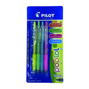 Bolígrafo Pilot Pop Lol Pastel X 4 Und