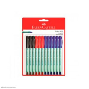Bolígrafo Faber Castell 035 X 12 Und