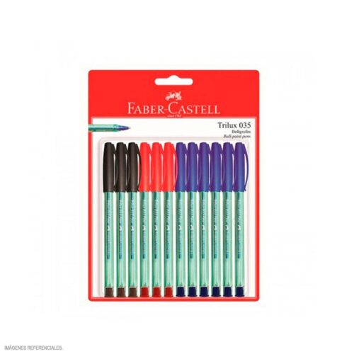 Bolígrafo Faber Castell 035 X 12 Und