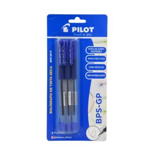 Bolígrafo Pilot Bps-Gp Flex Punta Fina Azul X 3 Und