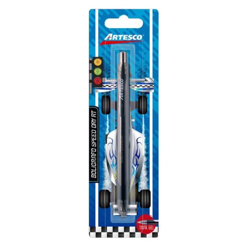 Bolígrafo Artesco Speed Dry Gel Negro X 1 Und