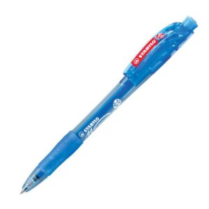 Bolígrafo Stabilo Marathon Azul Retráctil