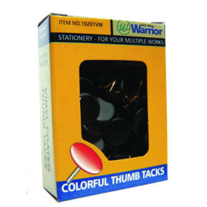 Chinches Warrior Negro Caja X 100 Und