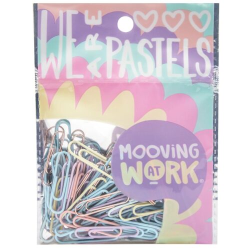 Clips Mooving Pastel X 60 Und