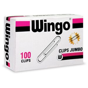 Clips Jumbo Wingo Caja X 100 Und