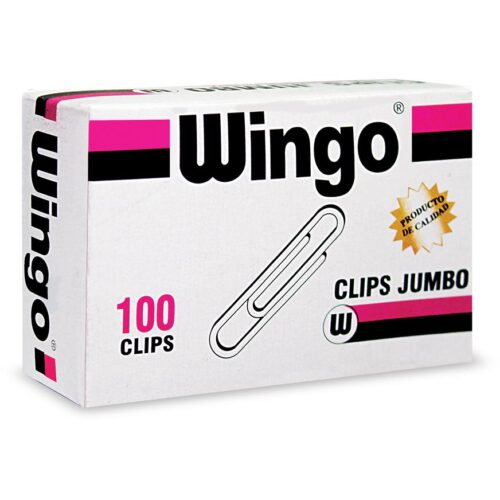 Clips Jumbo Wingo Caja X 100 Und