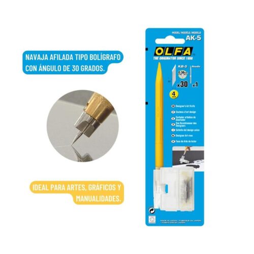 Cuchilla Olfa Ak-5 + Kb-5/30B