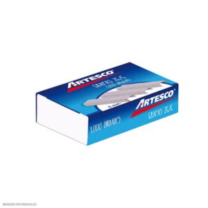 Grapas Artesco 26/6 Caja X 1000 Und