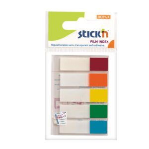 Index Tipo Banderitas Stick'N Notes 5 Pads 20 Hojas