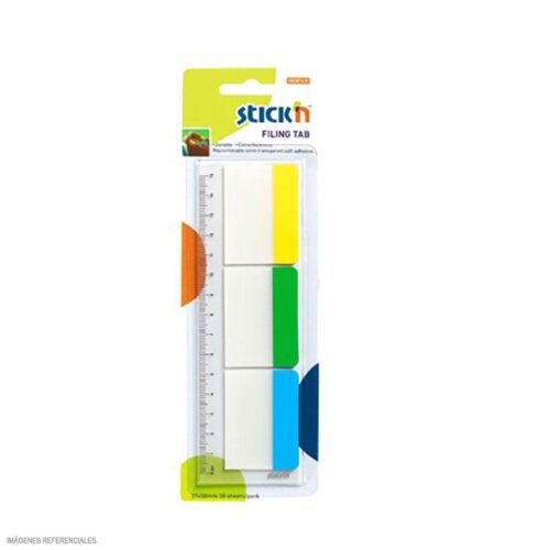 Index Tipo Banderitas Stick'N Notes 3 Pads 10 Hojas