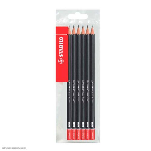 Lápiz 2B Stabilo Exam Grade Sin Borrador X 6 Und