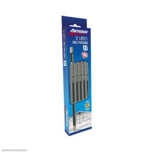 Lápiz Hb Técnico Artesco Sin Borrador Caja X 12 Und
