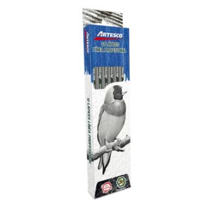 Lápiz 3H Técnico Artesco Sin Borrador Caja X 12 Und