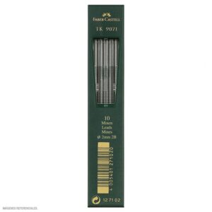 Minas 2 Mm 2B Faber Castell Estuche X 10 Und