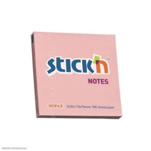 Notas Adhesivas Stick'N Notes 21148 76 X 76 Mm Rosado 100 Hojas