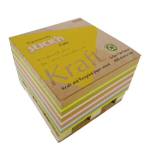 Notas Adhesivas Stick'N Notes 76 X 76 Mm Kraft 400 Hojas + Pallet