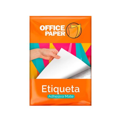 Papel Adhesivo Blanco Mate 180 G A4 25 Hojas