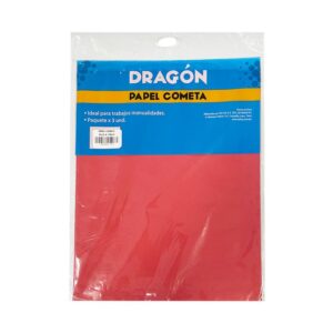 Papel Cometa Rojo X 3 Und