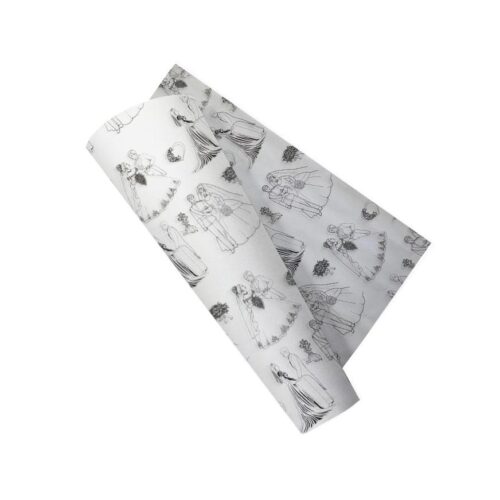 Papel De Regalo Para Novios 61 X 86 Cm X 3 Und