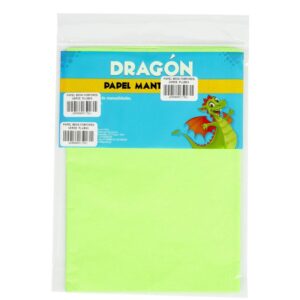 Papel Seda Verde Fosforescente X 3 Und