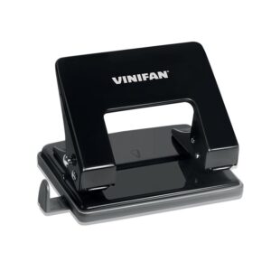 Perforador Vinifan M-H25 25 Hojas Negro