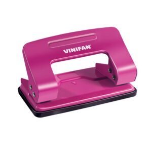 Perforador Vinifan M-H15 15 Hojas Rosado