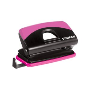 Perforador Vinifan P-H12 12 Hojas Rosado