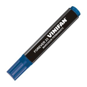 Plumón Indeleble Grueso Vinifan 23 Punta Gruesa Azul