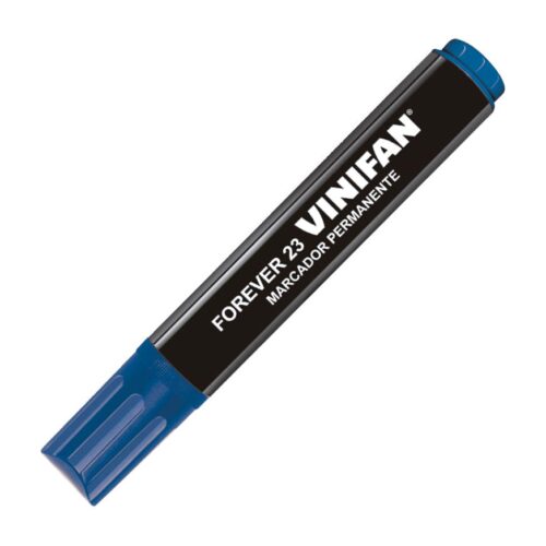 Plumón Indeleble Grueso Vinifan 23 Punta Gruesa Azul