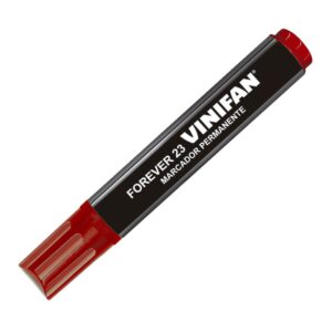 Plumón Indeleble Grueso Vinifan 23 Punta Gruesa Rojo