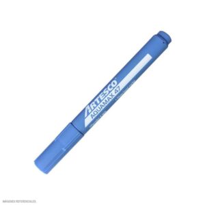 Plumón Grueso Artesco 47 Celeste X 1 Und