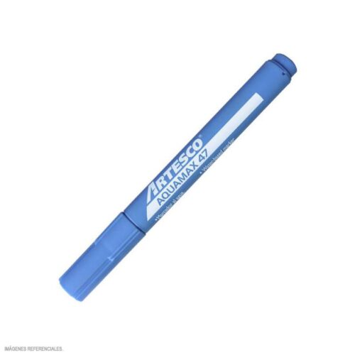 Plumón Grueso Artesco 47 Celeste X 1 Und