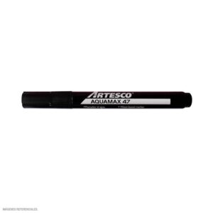 Plumón Grueso Artesco 47 Negro X 1 Und