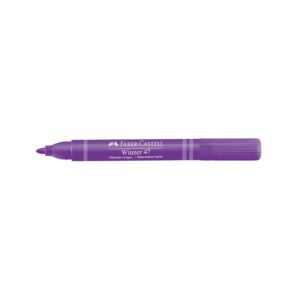 Plumón Jumbo Faber Castell Winner 47 Violeta X 1 Und