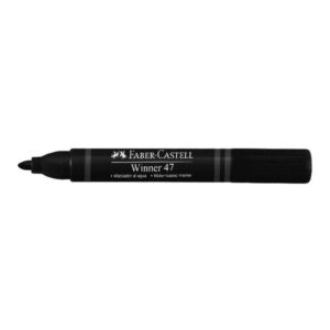 Plumón Jumbo Faber Castell Winner 47 Negro X 1 Und