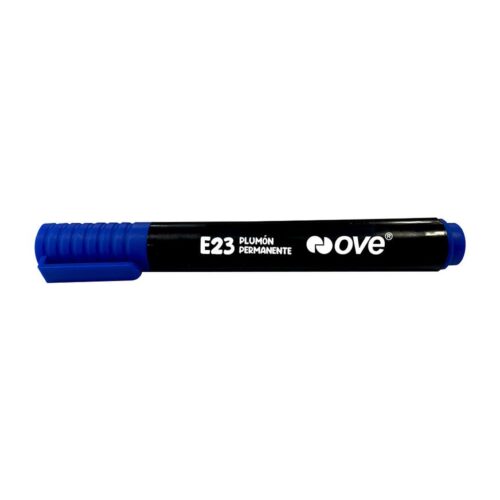 Plumón Indeleble Jumbo Ove E23 Azul