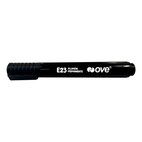 Plumón Indeleble Jumbo Ove E23 Negro