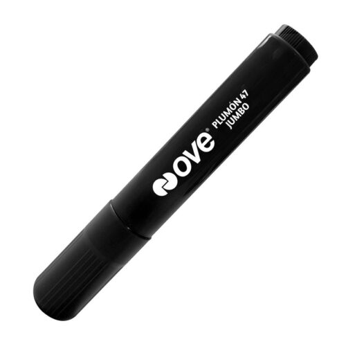 Plumón Jumbo Ove 47 Negro X 1 Und