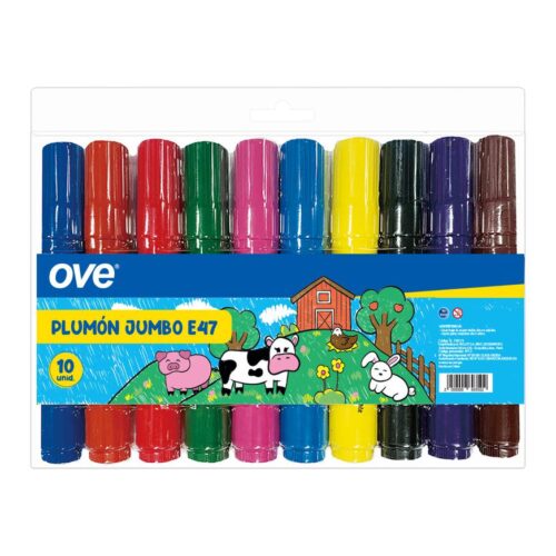 Plumón Jumbo Ove E47 X 10 Und