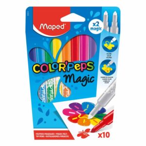 Plumón Delgado Maped Colorpeps Magic X 10 Und