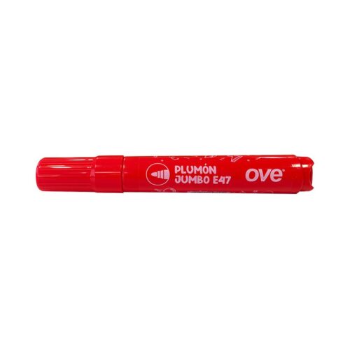 Plumón Jumbo Ove E47 Rojo