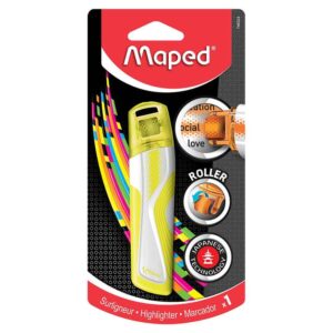 Resaltador Maped Roller Amarillo Blíster X 1 Und