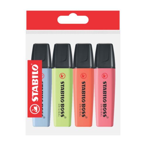 Resaltador Stabilo Boss Tropical X 4 Und