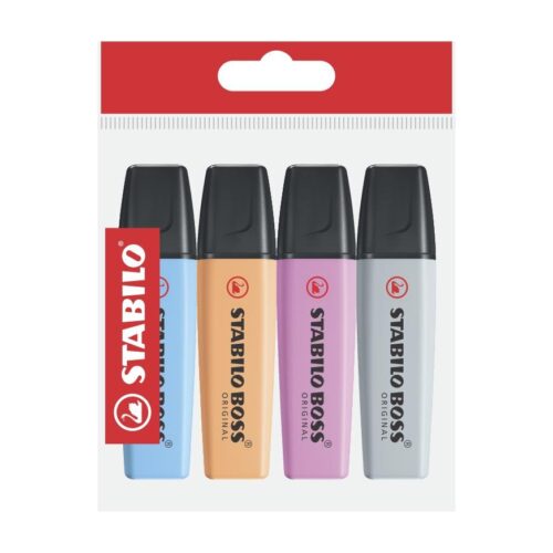 Resaltador Stabilo Boss Retro X 4 Und